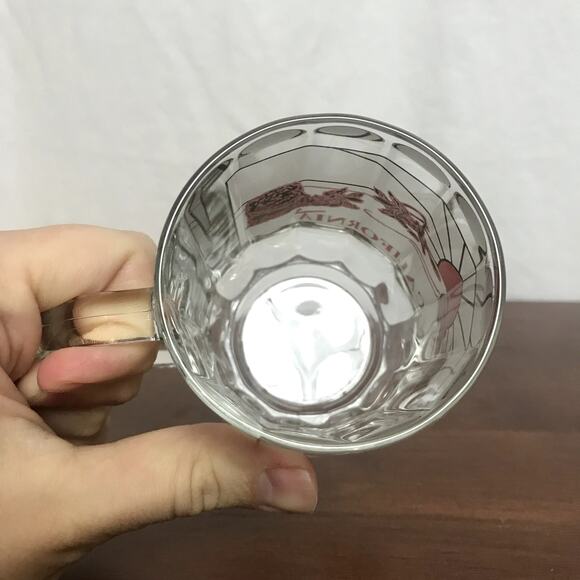 Unbranded Monterey California VTG Glass Souvenir Graphic Coffee Mug With Otters - Picture 4 of 9